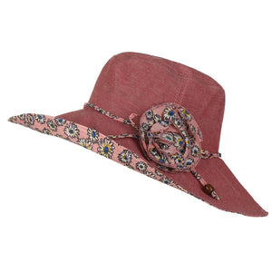 Foldable Flower Sun Hat
