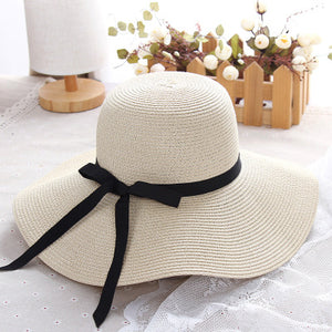 Ladies Foldable Beach Hat