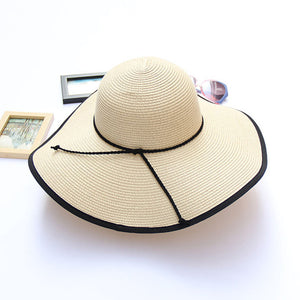 Foldable Wide Brim Ladies Sun Hat