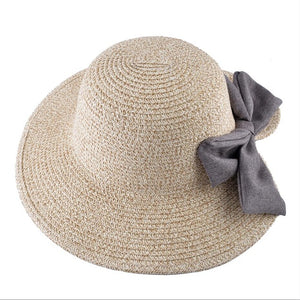 Wide Brim Bow-knot Sun Hat